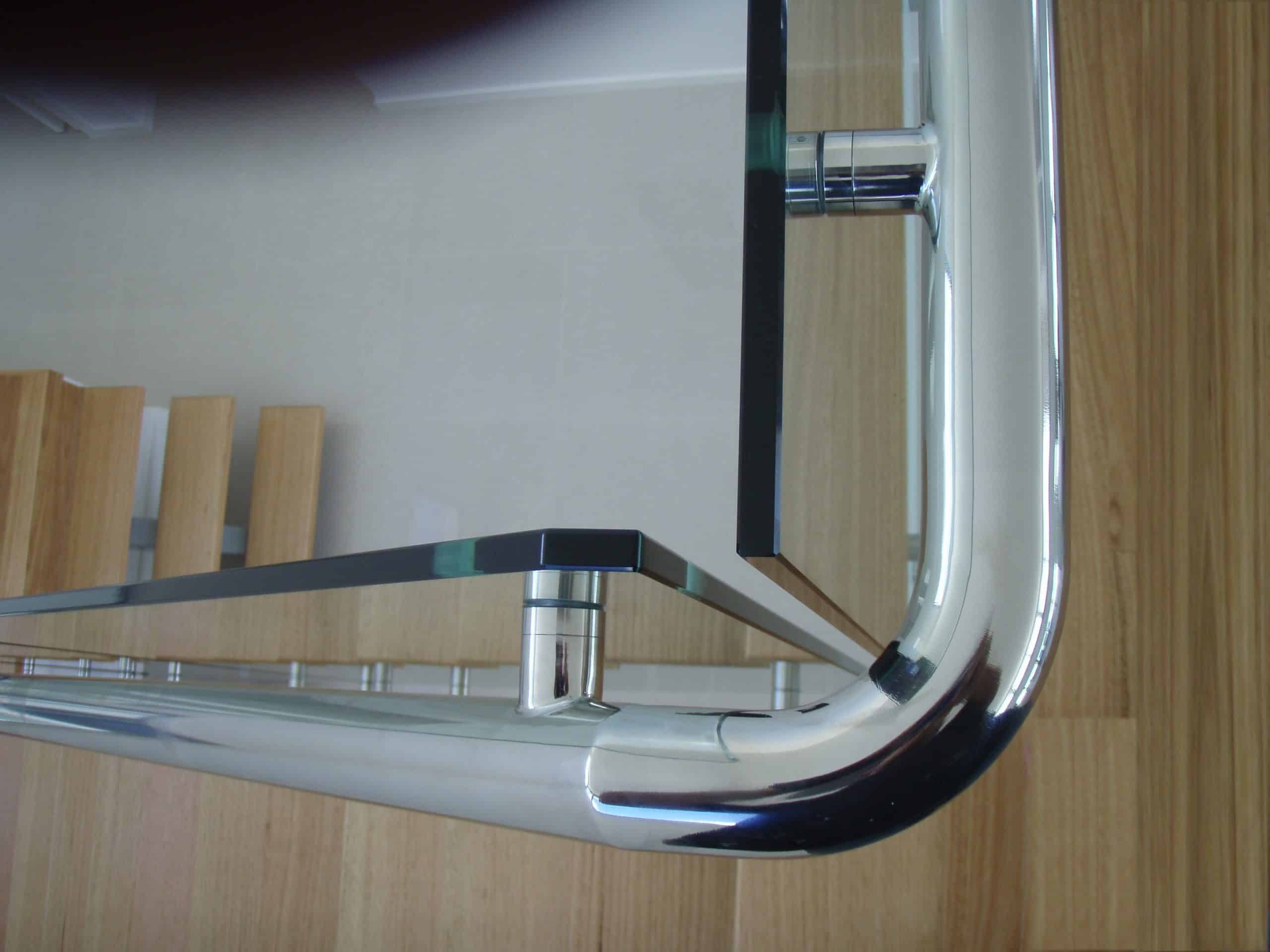 Stainless steel handrail (domestic – Pelican Waters)